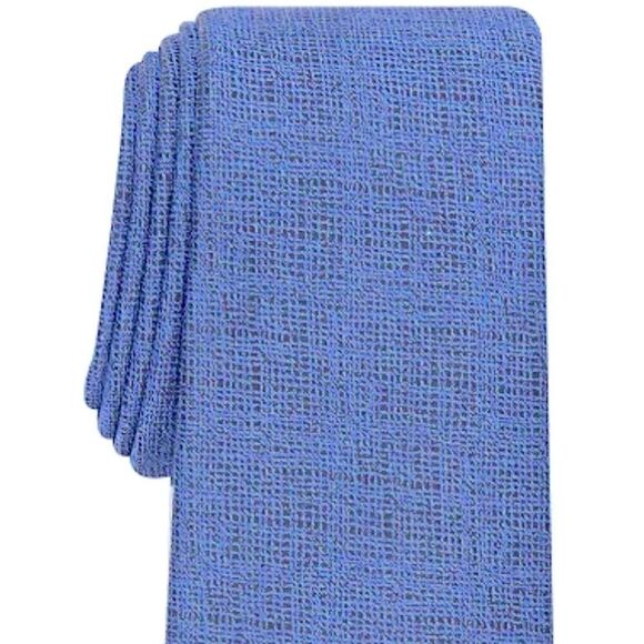 Alfani Men's Solid slim Tie, adult male
It blue color Polyester silk - Picture 3 of 8